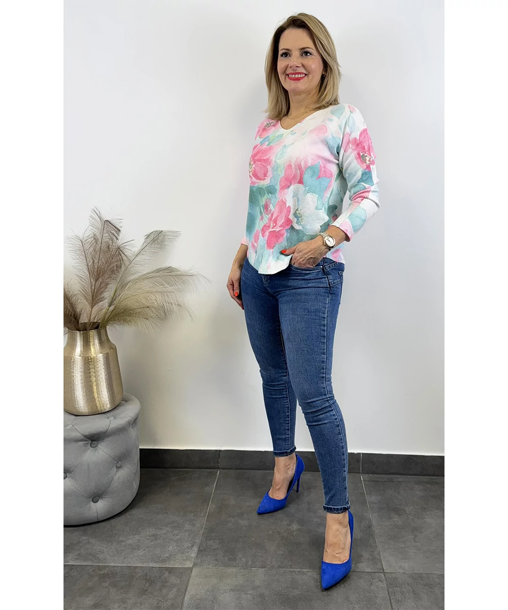 Floré vékony kötött felső