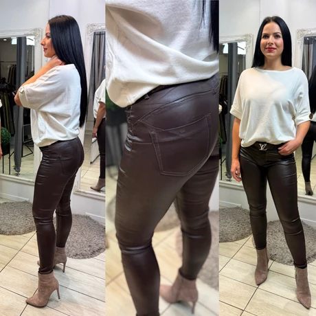 Glam skin bőrhatású nadrág