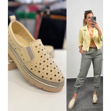 Gemma valódi bőrcipő