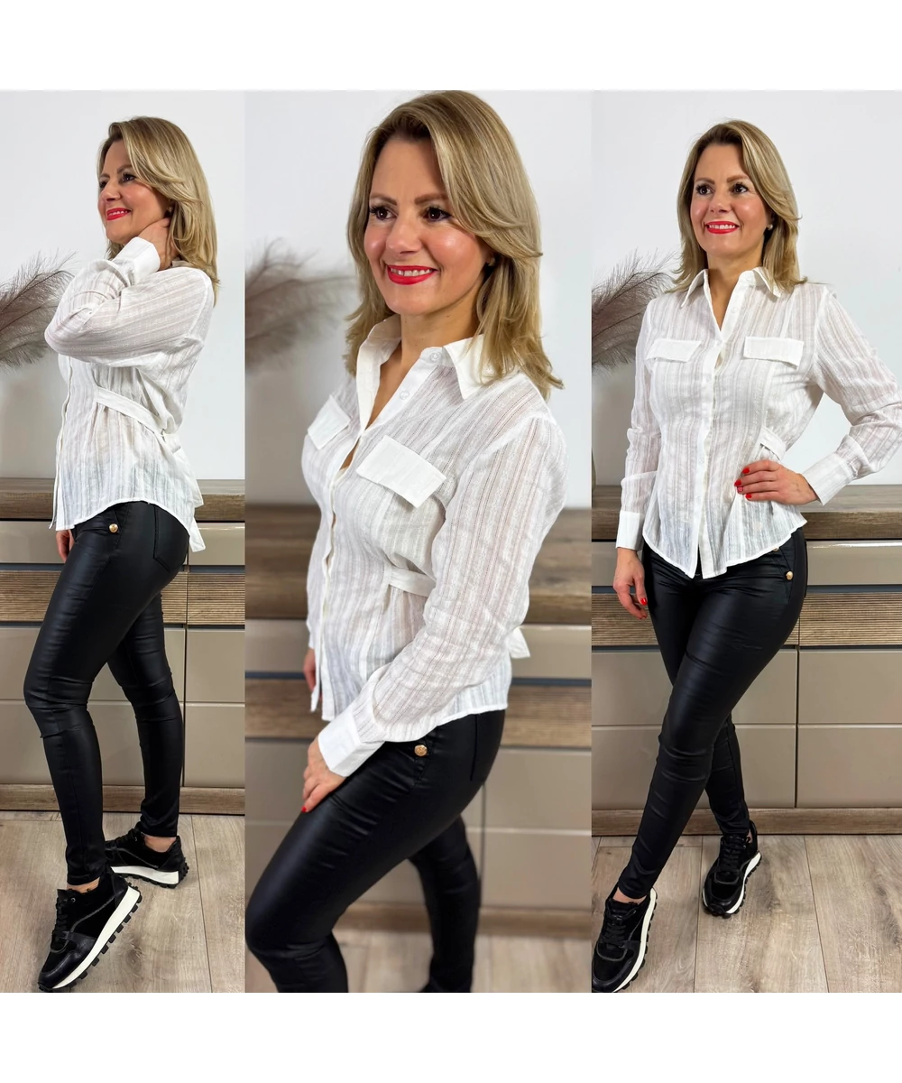 Vita ingblúz