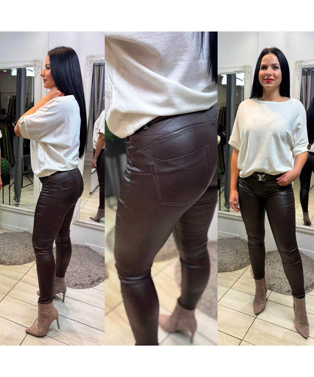 Glam skin bőrhatású nadrág