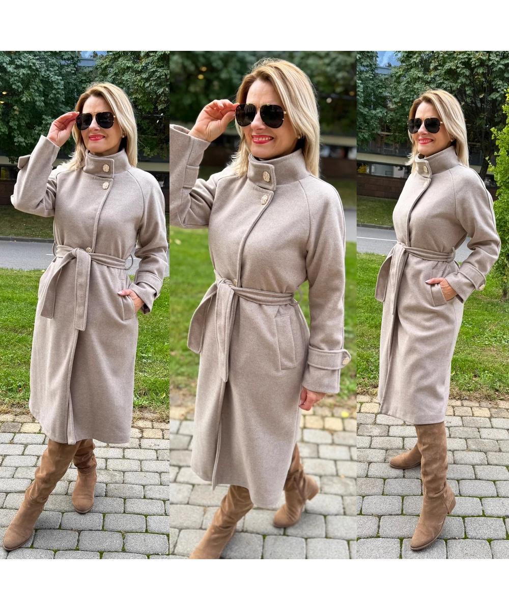 Beige dream szövetkabát Beige dream szövetkabát