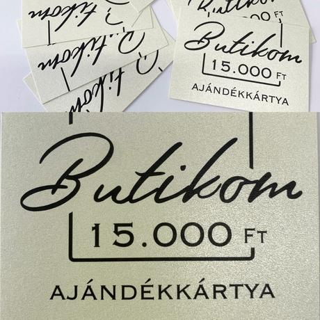 Ajándékkártya
