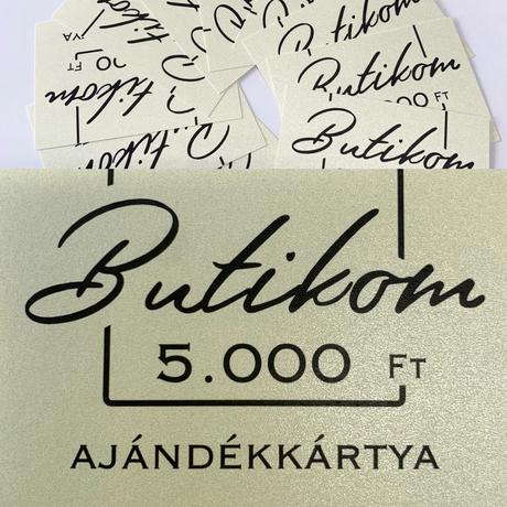 Ajándékkártya