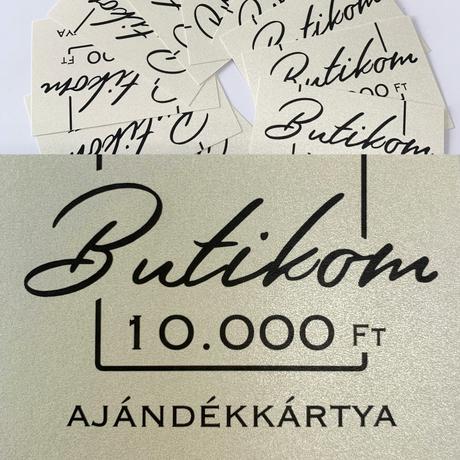 Ajándékkártya